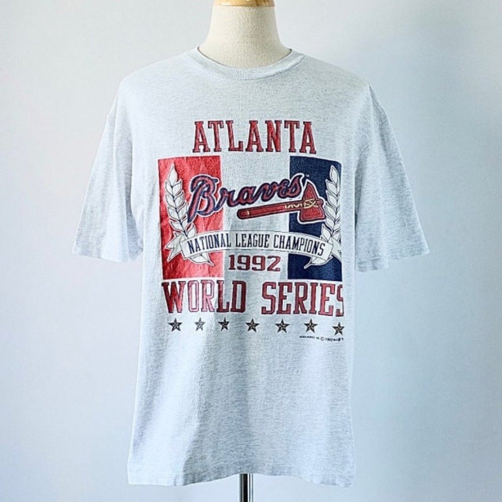 Vintage Atlanta Braves Baseball T 1992 Collection shirt collection tee